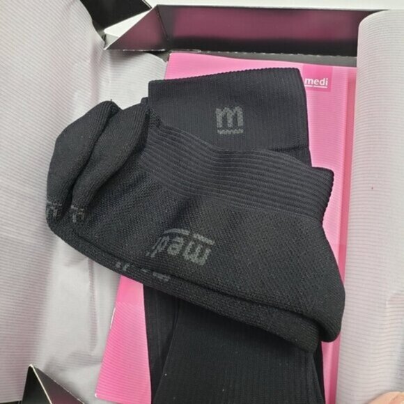 Mediven Active Compression Socks 2 Pairs  Black Class 1 Unisex NEW - Picture 5 of 13